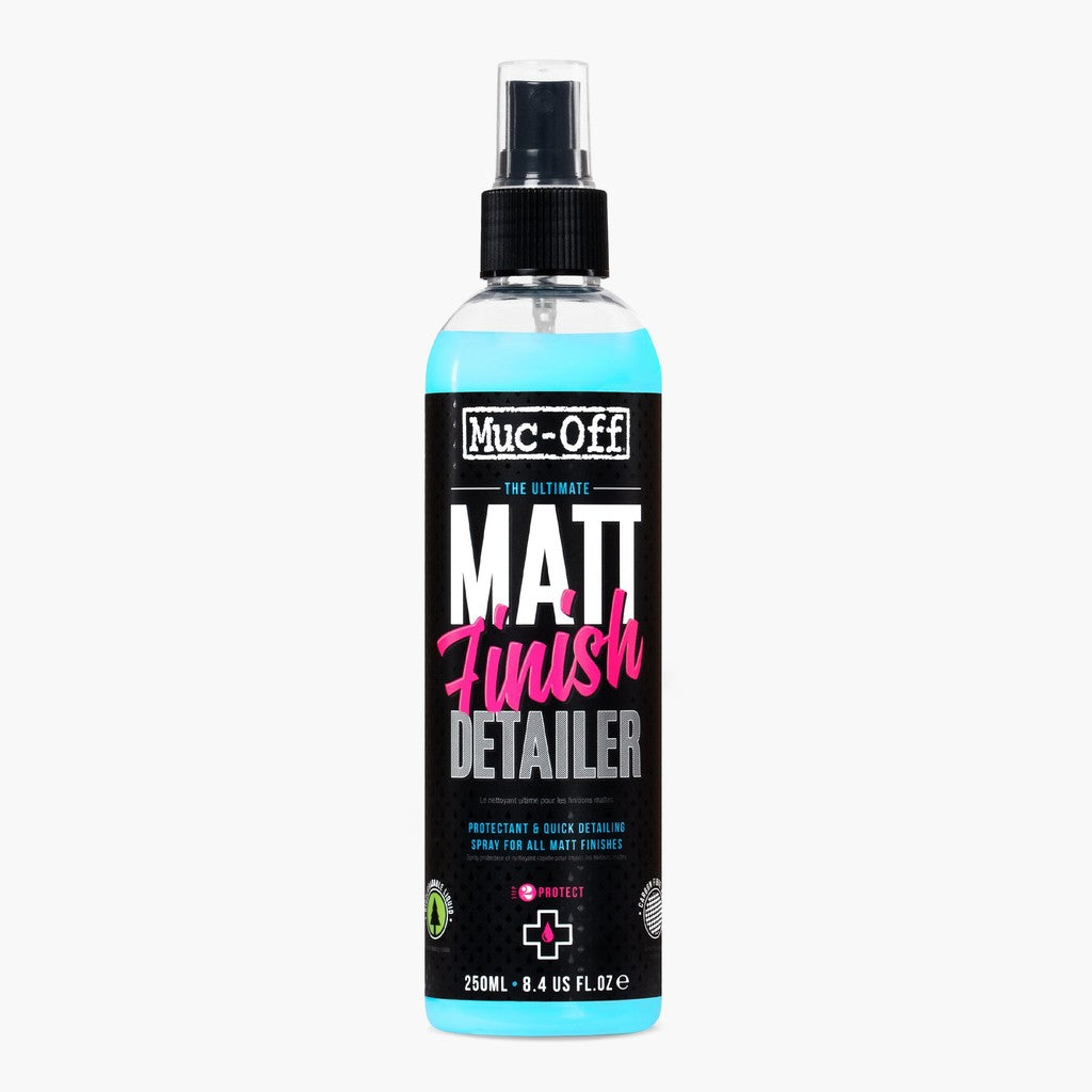 Muc-Off Matt Finish Detailer 250ml – Detergente e Protettivo per Telai Opachi
