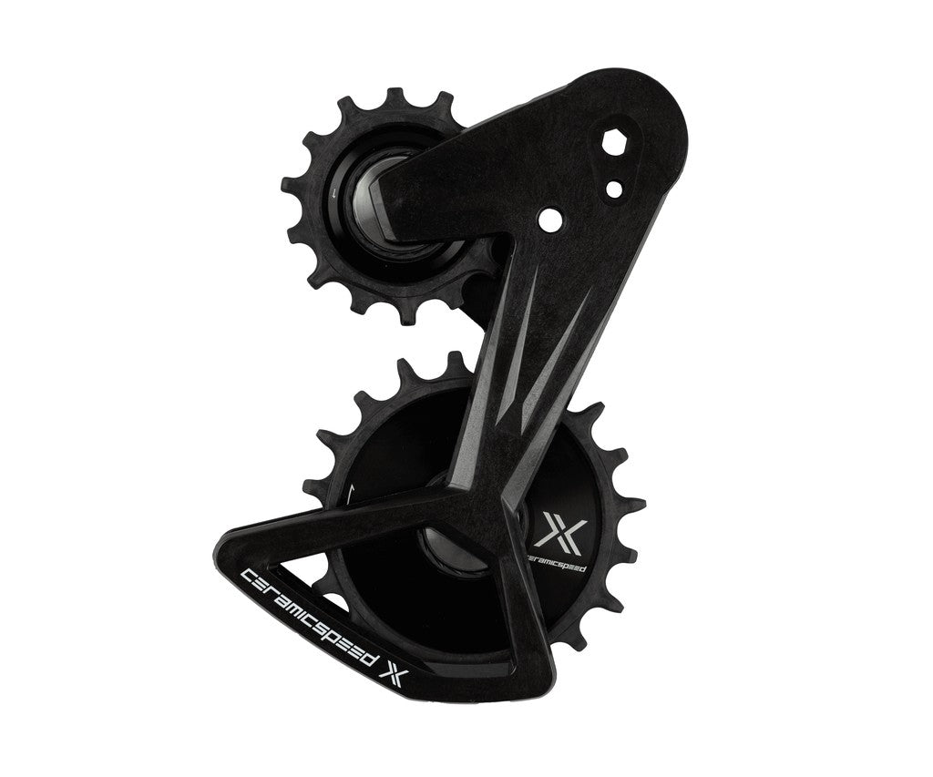 CeramicSpeed OSPW X ALPHA | Gabbia Cambio SRAM RED / Force / Rival XPLR E1 13V | Black