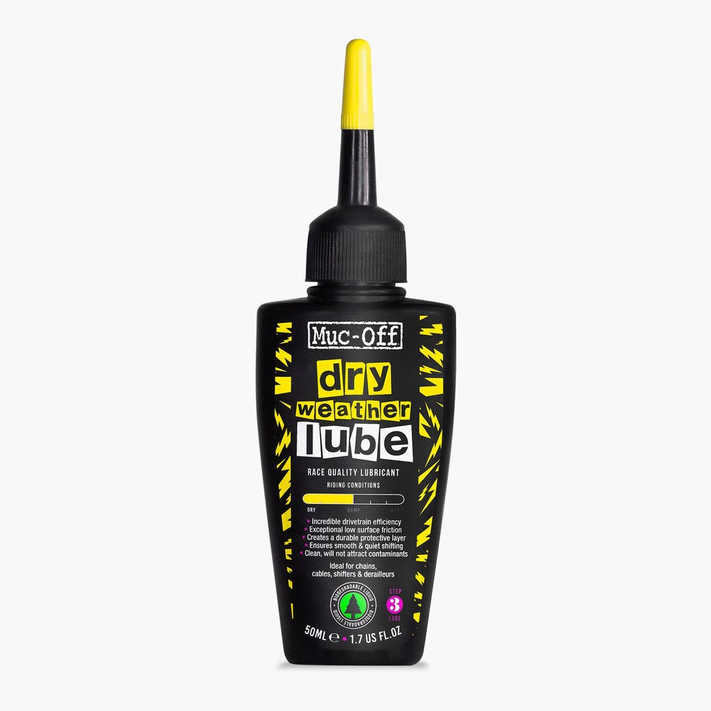 Muc-Off Bio Dry Lube – Lubrificante Catena Biodegradabile per Condizioni Asciutte 50 ml