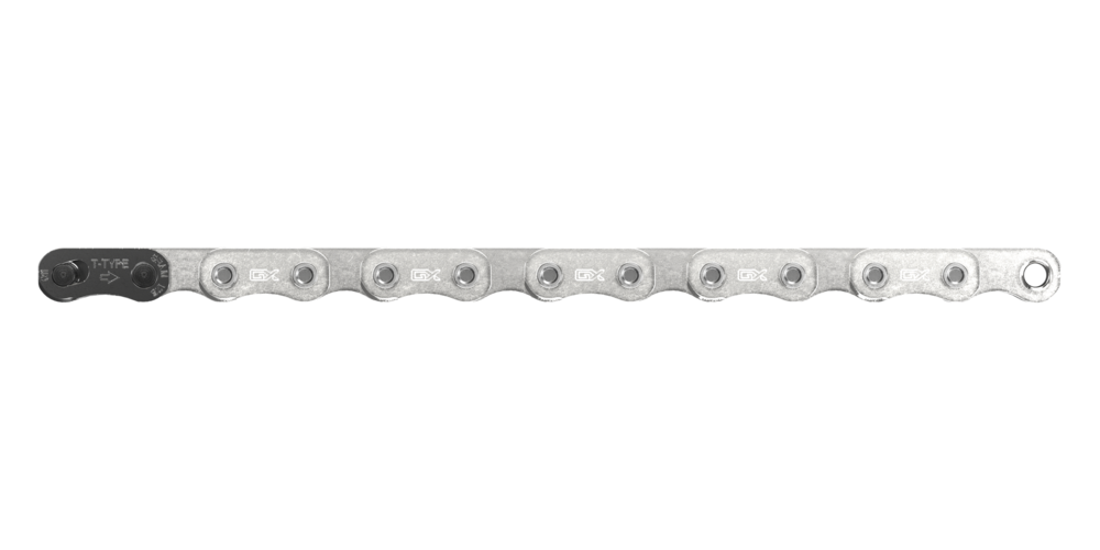 SRAM GX Eagle T-Type Flattop | Catena 12 Velocità | 126 Maglie | Silver