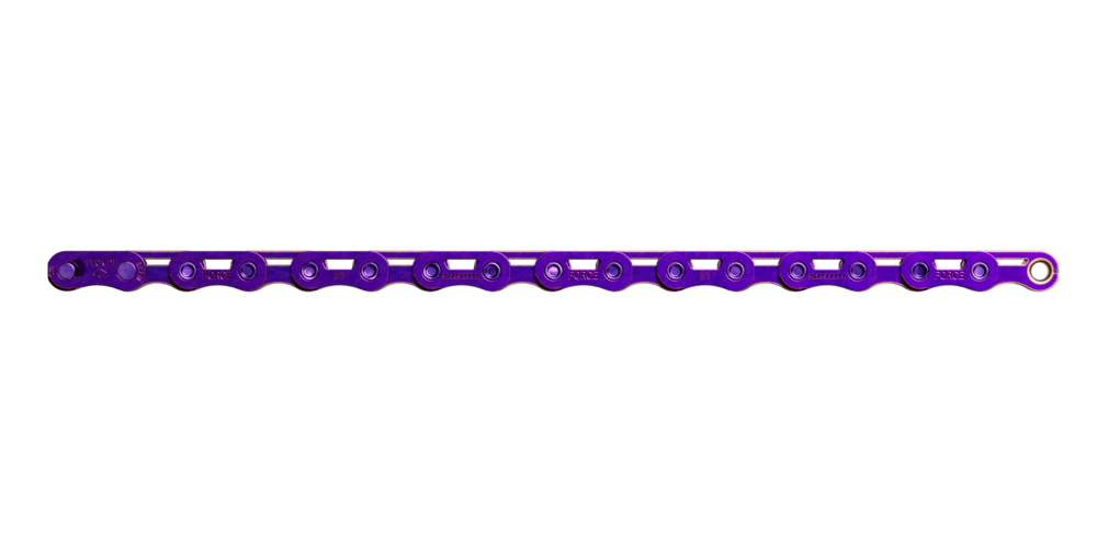 SRAM Force E1 Flattop Purple | Catena 12/13 Velocità | 126 Maglie