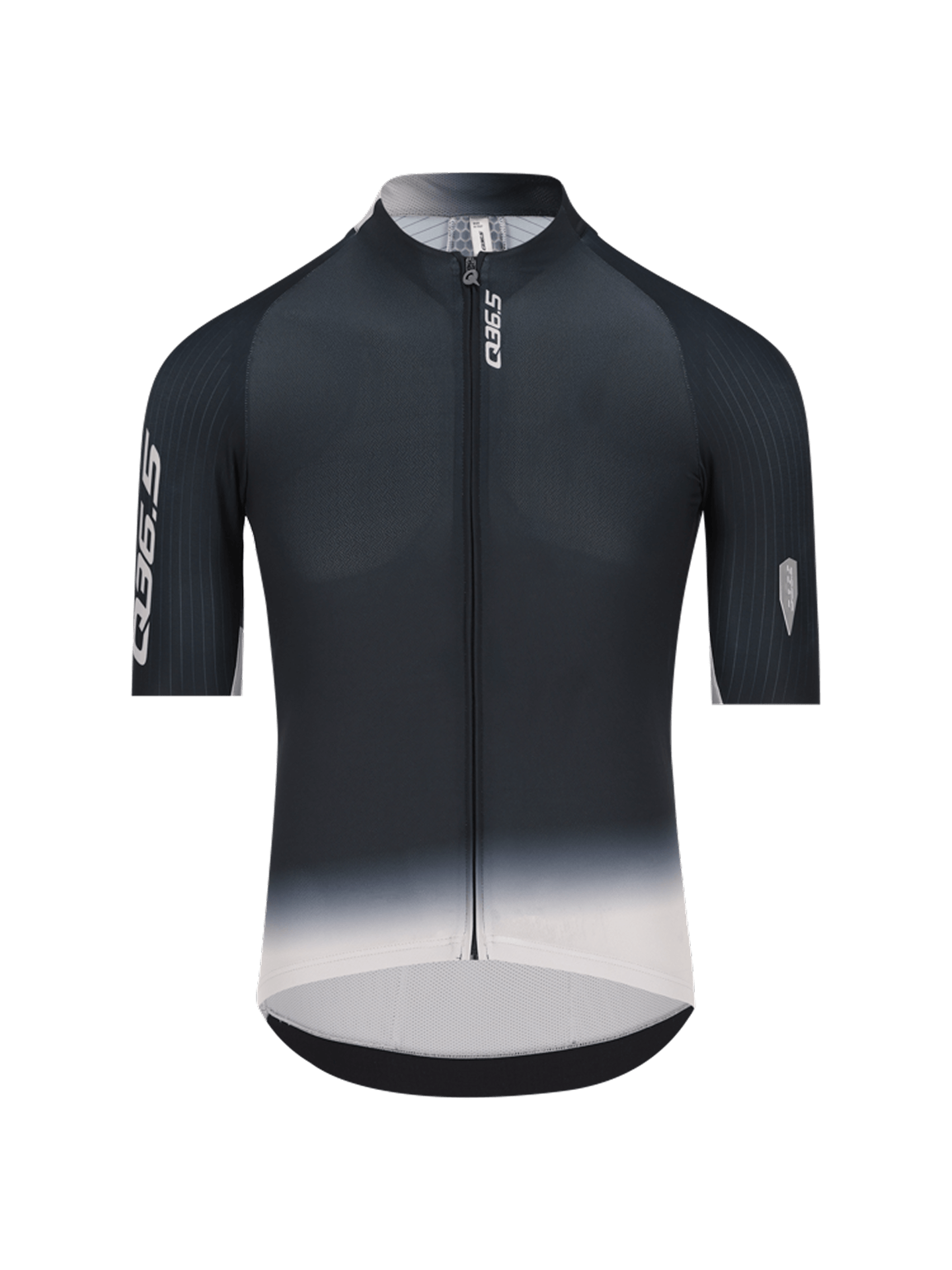 Maglia Manica Corta Uomo Q36.5 Gregarius Pro Collar Fade Nero