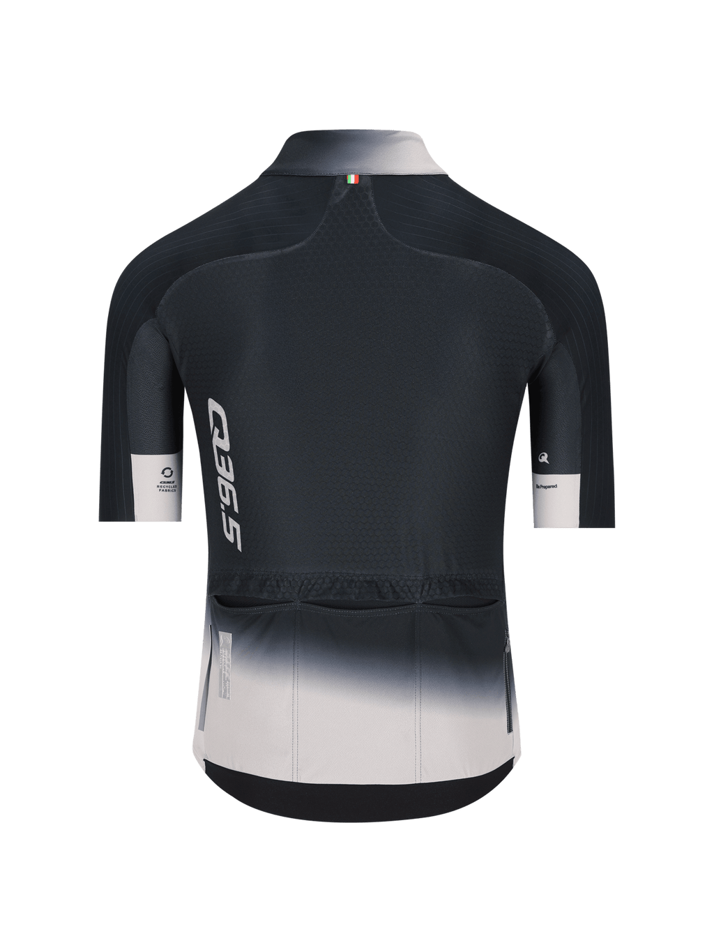 Maglia Manica Corta Uomo Q36.5 Gregarius Pro Collar Fade Nero