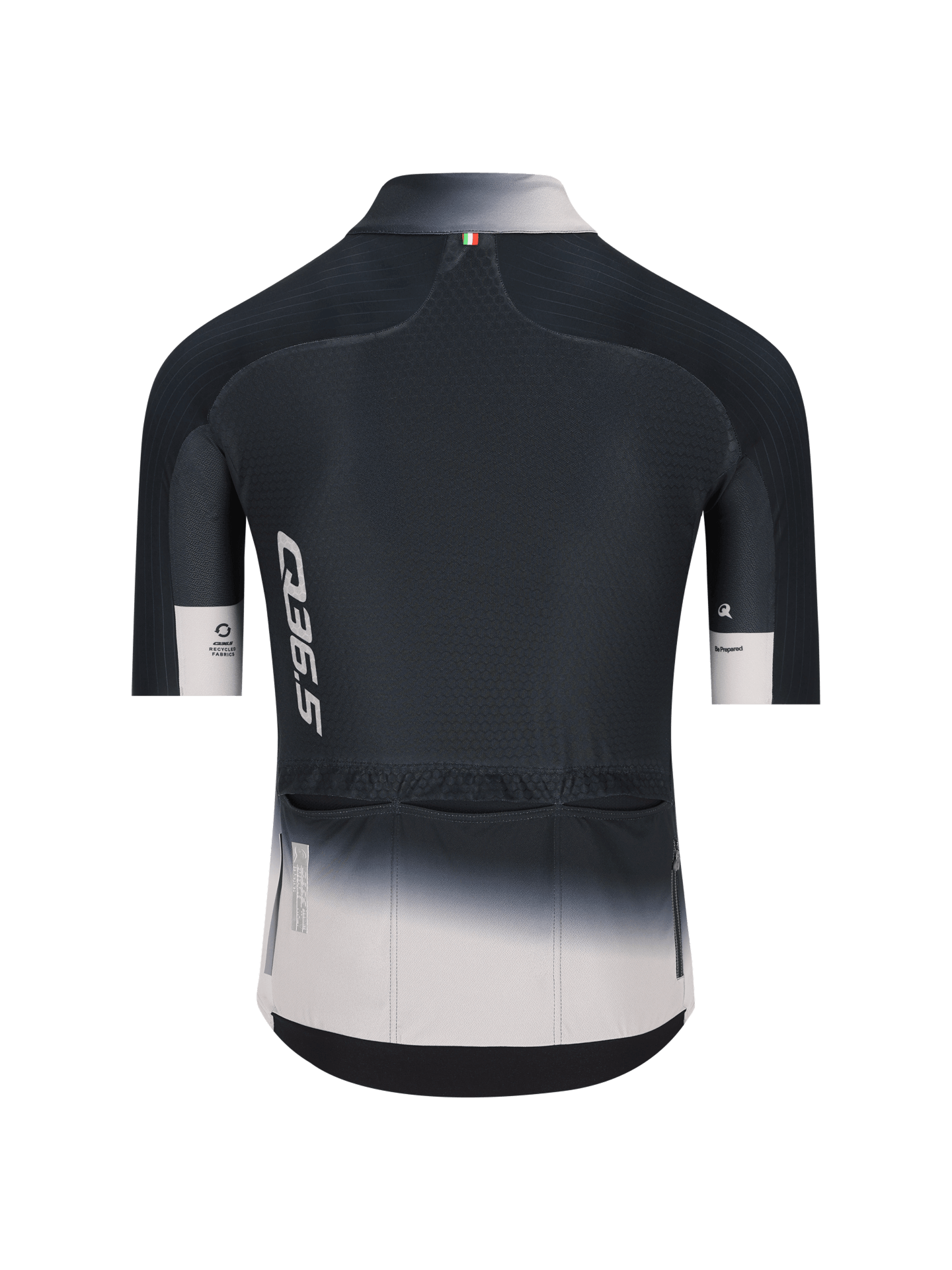 Maglia Manica Corta Uomo Q36.5 Gregarius Pro Collar Fade Nero
