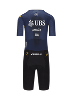 BODY Ciclismo Uomo Q36.5 Pro Cycling Team Skinsuit Ocean Blue