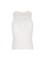 Q36.5 Intimo 0 Mesh Senza Maniche Bianco