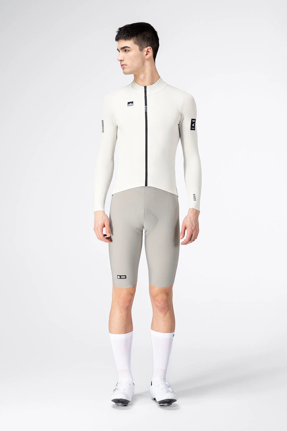 MAGLIA MANICA LUNGA UOMO GOBIK PACER SOLID 2.0 CREPE