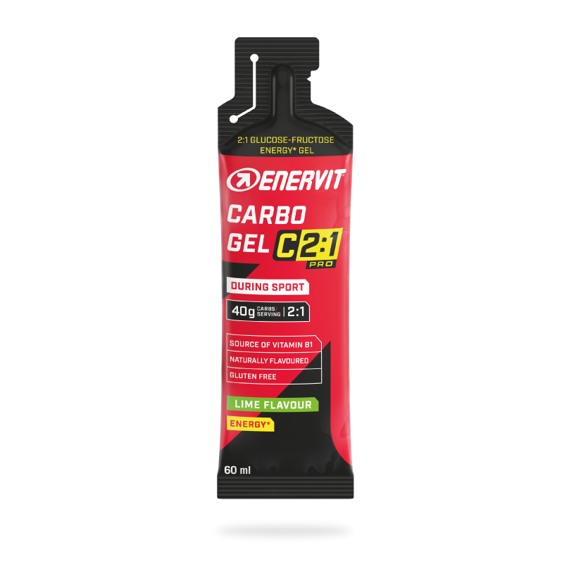 Enervit C2:1PRO Carbo Gel Lime | 40g Carboidrati | 60ml