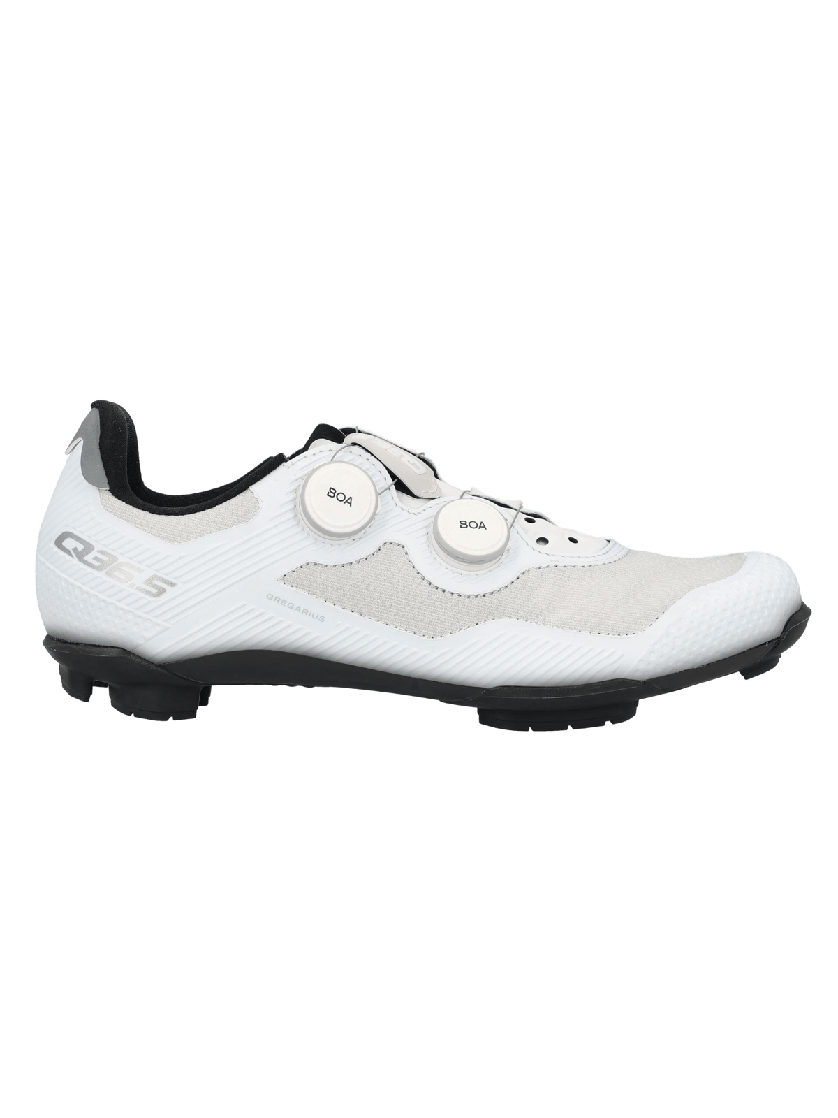 Scarpe Gravel Q36.5 Gregarius Adventure Shoes White Bianco