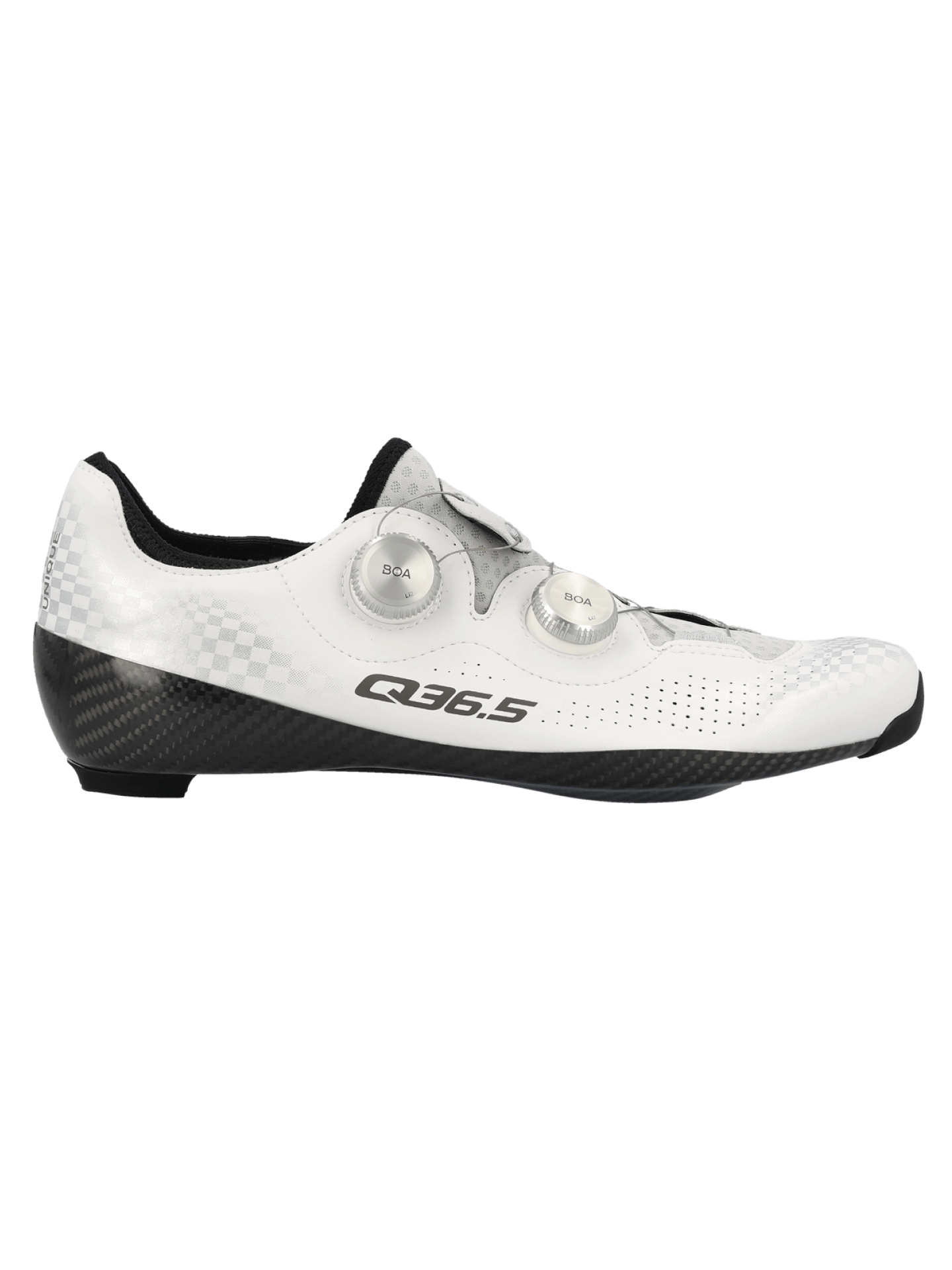 Scarpe Ciclismo Strada Q36.5 Unique Pro 4.0 Road Shoes Check White