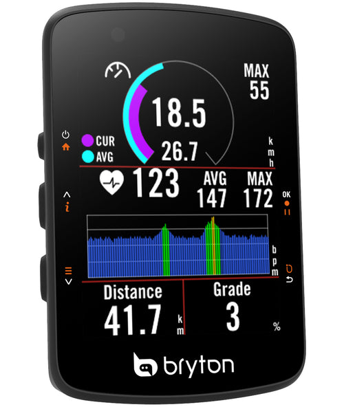 Ciclocomputer GPS BRYTON Rider 550E
