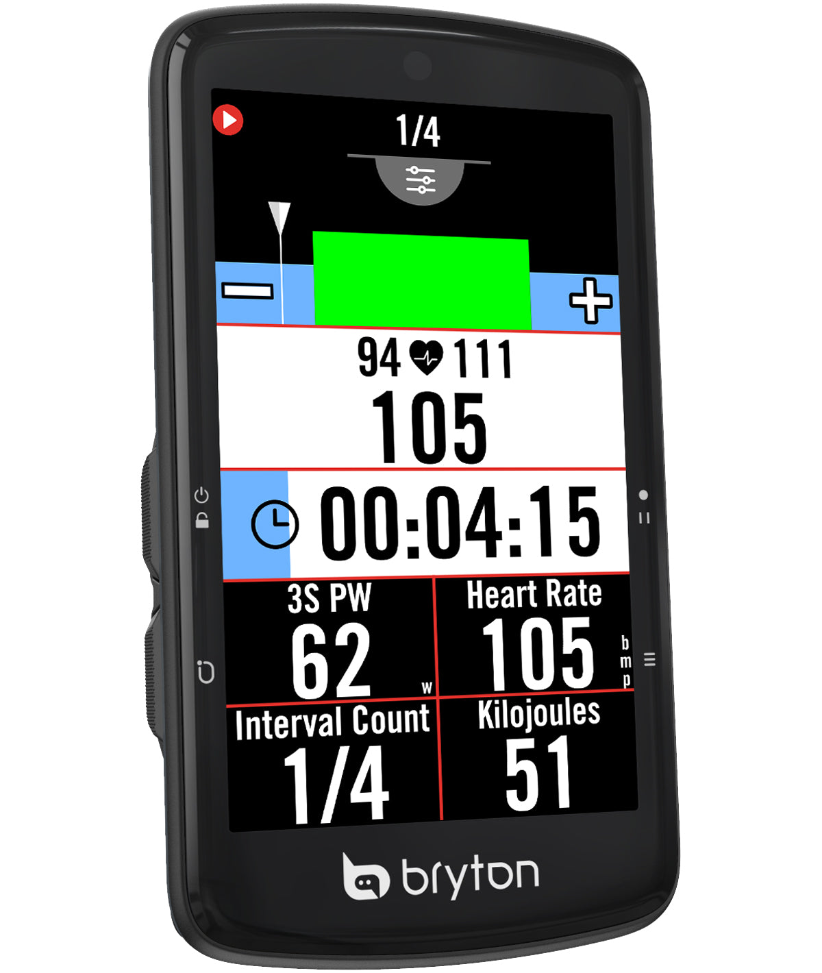Ciclocomputer GPS Bryton Rider S810E Touchscreen 3.5