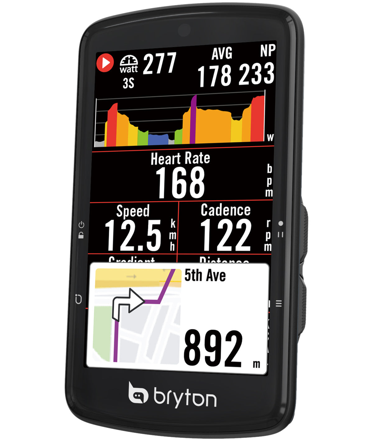 Ciclocomputer GPS Bryton Rider S810E Touchscreen 3.5