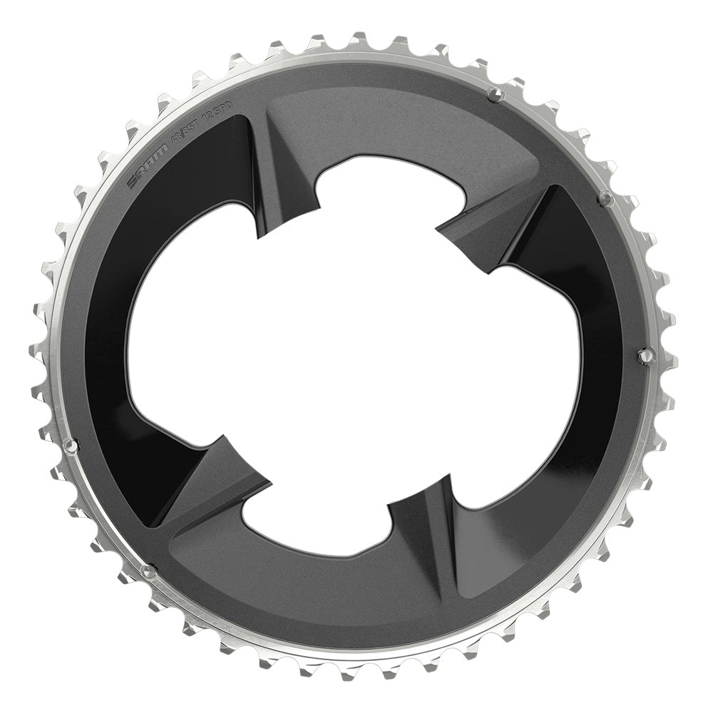 SRAM Rival AXS D1 Corona 48 Denti 12 Velocità BCD 107mm – Nero