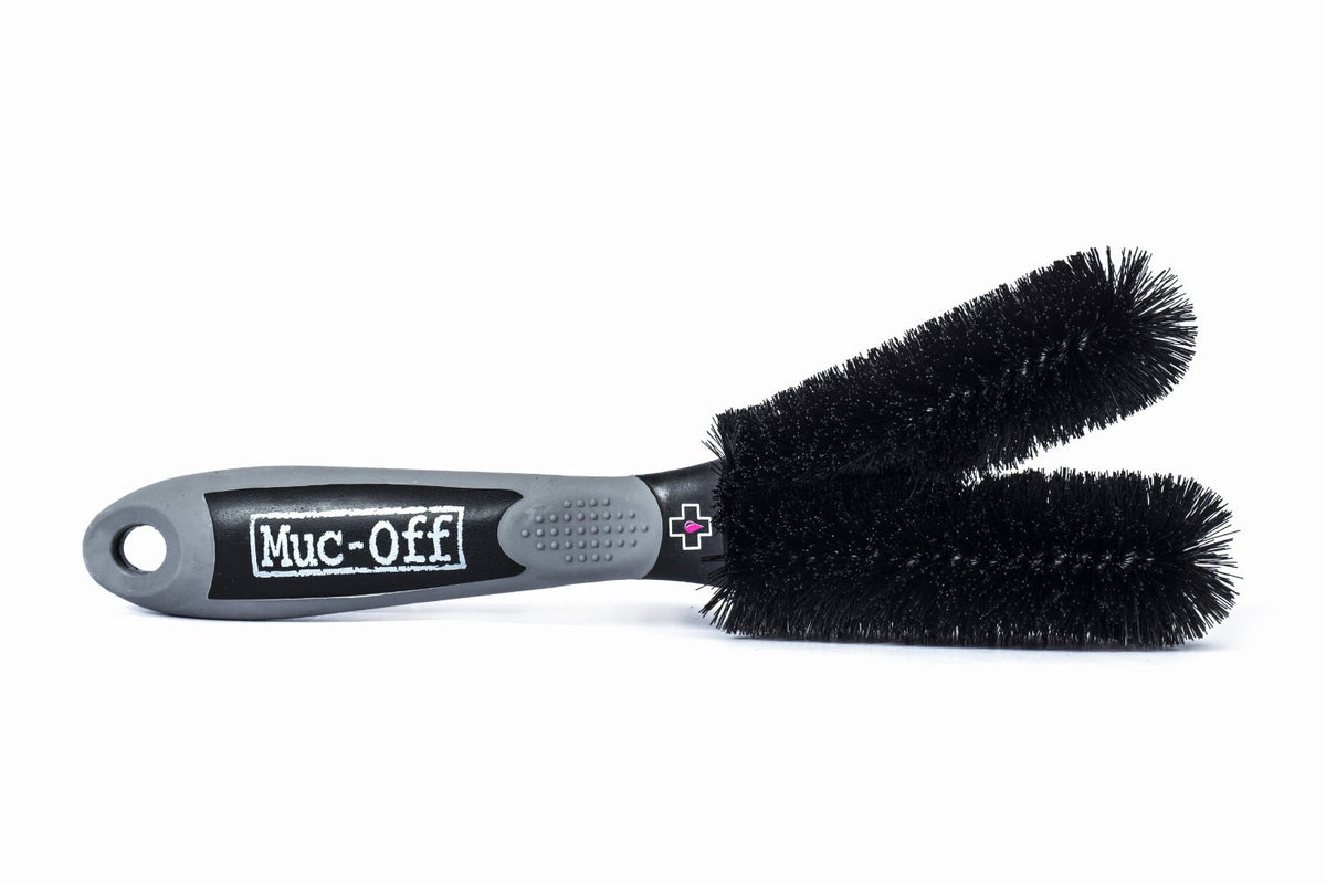 Muc-Off Two Prong Brush – Spazzola Doppia per Pulizia Bicicletta
