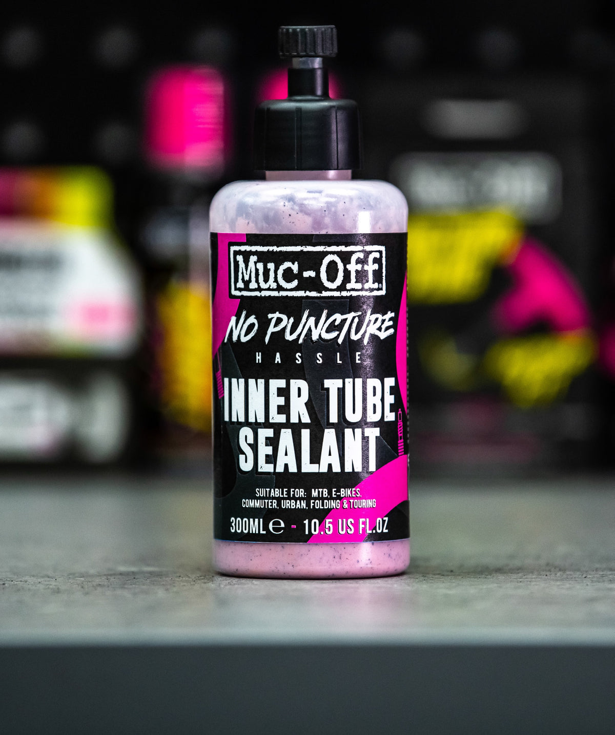 Muc-Off No Puncture Hassle Inner Tube – Liquido Sigillante Antiforatura per Camere d'Aria 300 ml