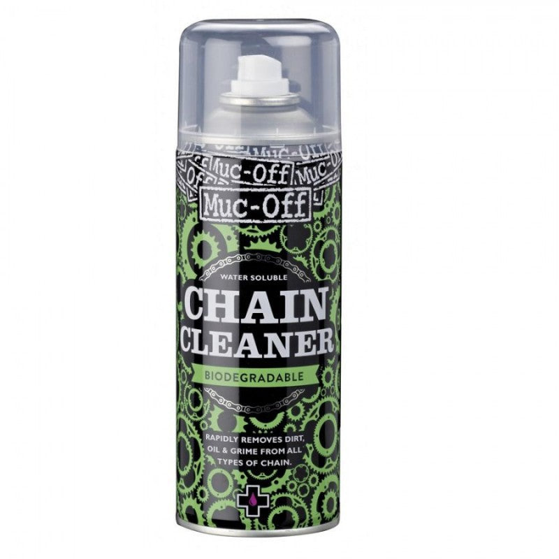 Muc-Off Bio Chain Cleaner 400 ml – Detergente Sgrassatore Spray per Catena Bici