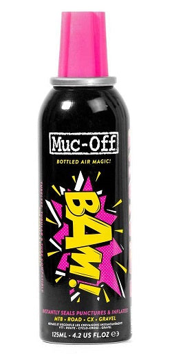 Muc-Off B.A.M! Inflate & Repair – Spray Gonfia e Ripara Antiforatura 125 ml