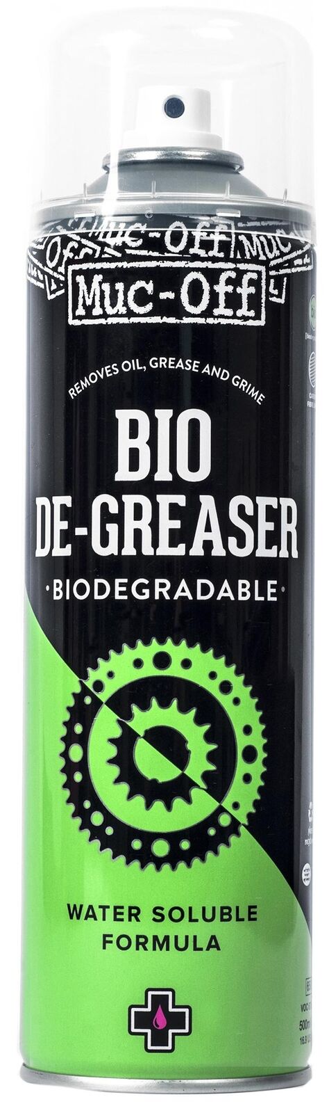 Muc-Off Bio Degreaser 500 ml – Sgrassatore Spray Biodegradabile Solubile in Acqua