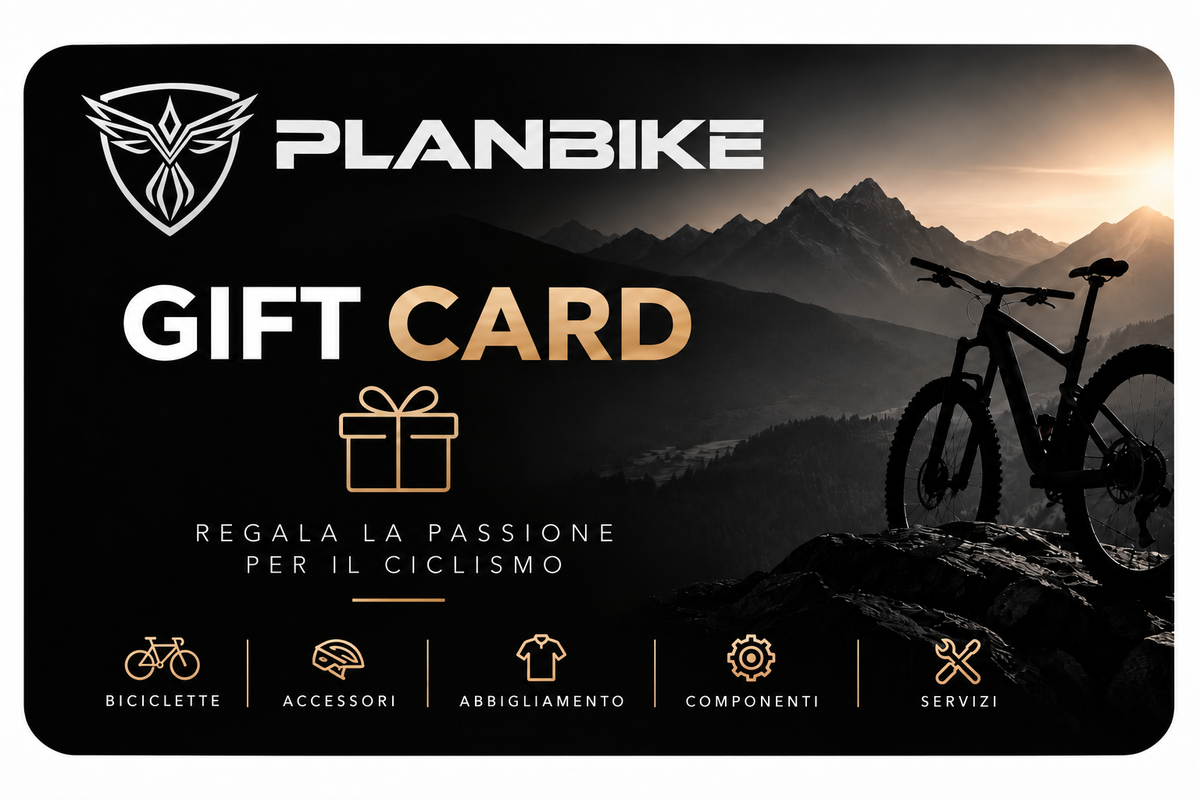 Buono Regalo PLANBIKE | Gift Card per Bici, Accessori, Servizi e Abbigliamento