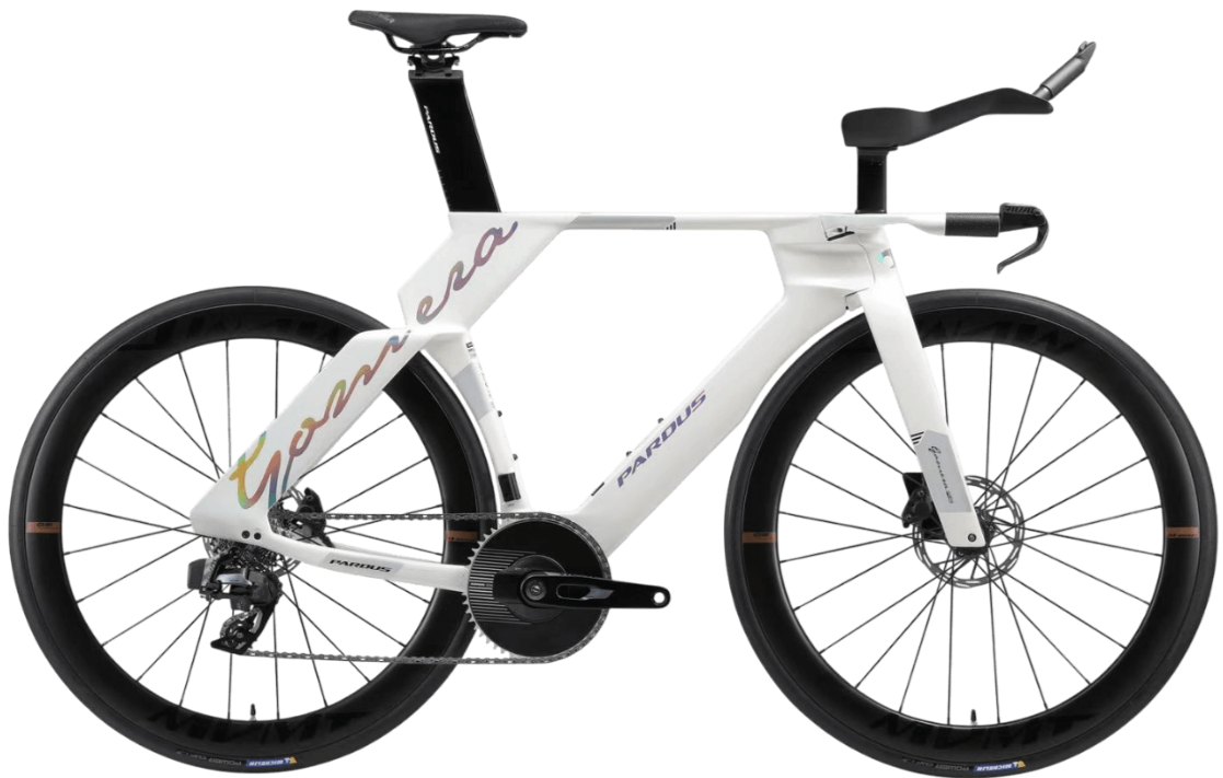 PARDUS Gomera TT | Sram Rival AXS 12v Power Meter | MVMT Silver Raggi carbonio