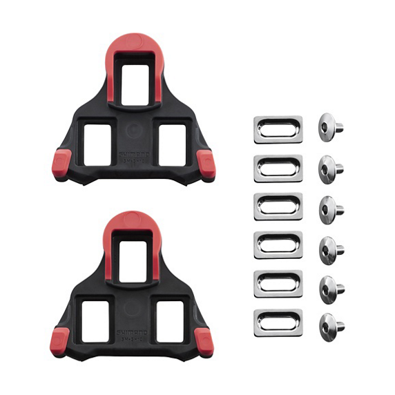 SHIMANO SM-SH10 Set placchette impostate per modalità fissa (M5 x 8) paio