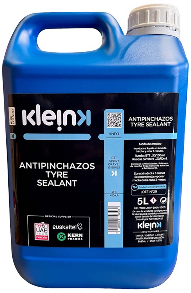 KLEIN Sigillante anti-foratura BIO 5 lt