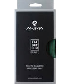 Nastro manubrio Anima Fat Boy Slim gravel verde con tappi