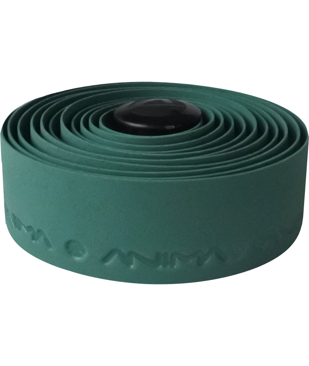 Nastro manubrio Anima Fat Boy Slim gravel verde con tappi