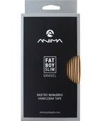 Nastro manubrio Anima Fat Boy Slim Gravel beige con tappi