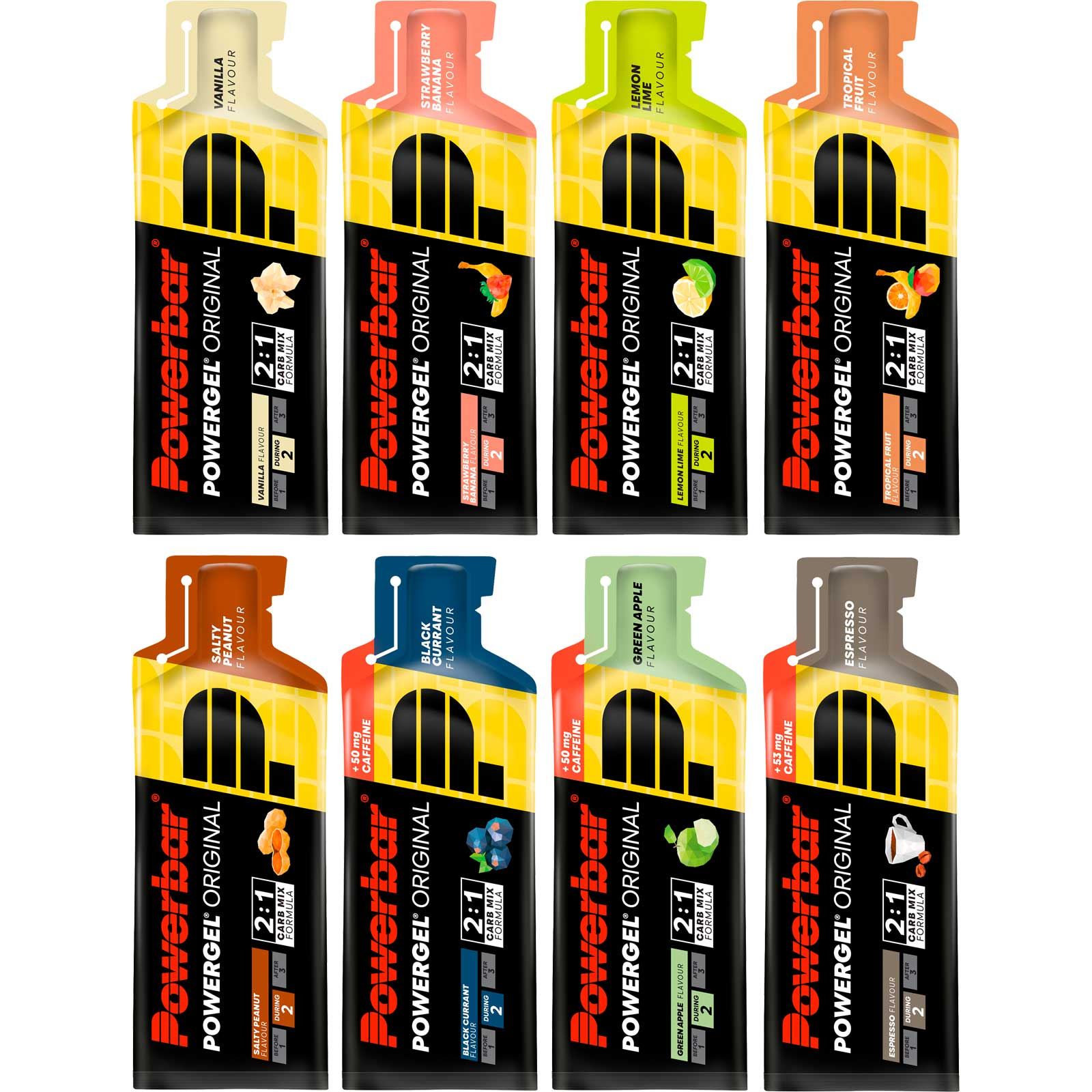 PowerBar PowerGel Original - Gel Energetico a Base di Carboidrati - 41g