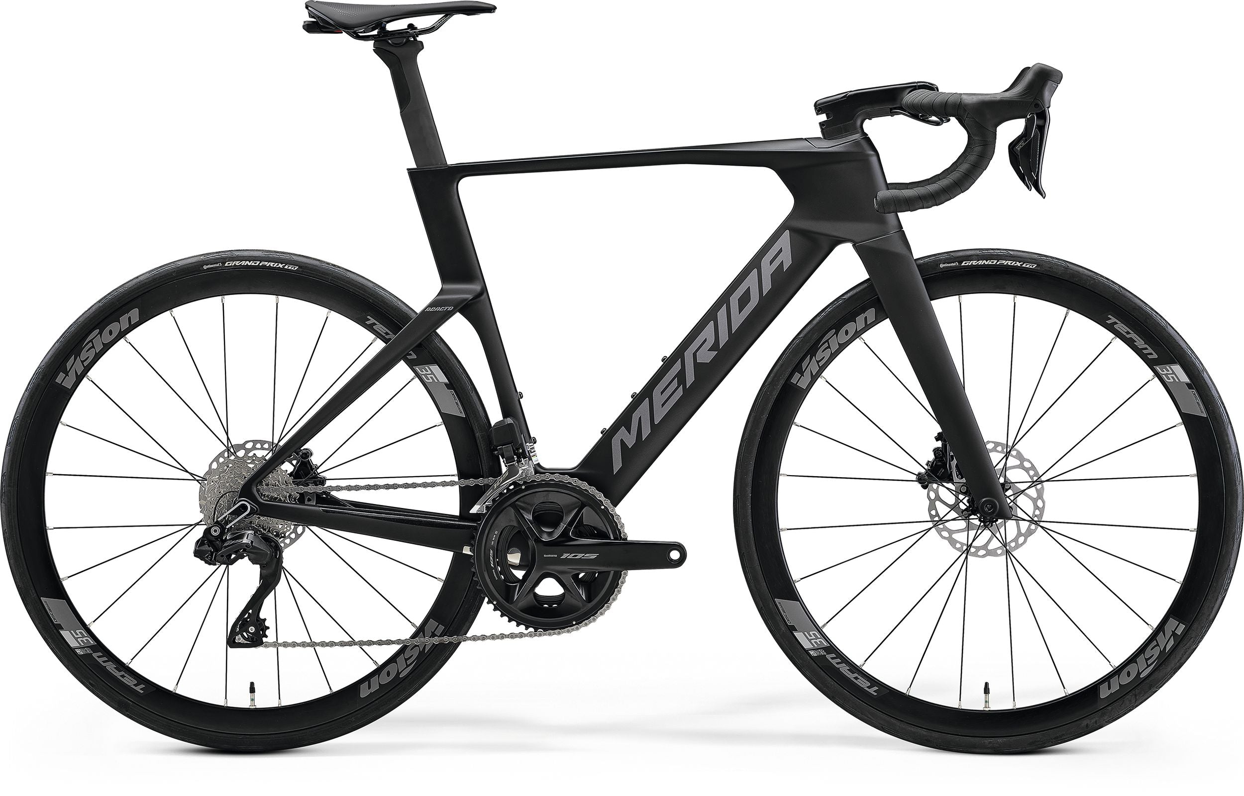 MERIDA REACTO 5000 NEW | Shimano 105 disc Di2 12s | Vision 35 tubeless-ready