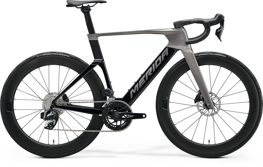 MERIDA REACTO 7000 NEW Sram ED Rival AXS E1 Power Meter RUOTE Vision SC 60 i23 Disc brake