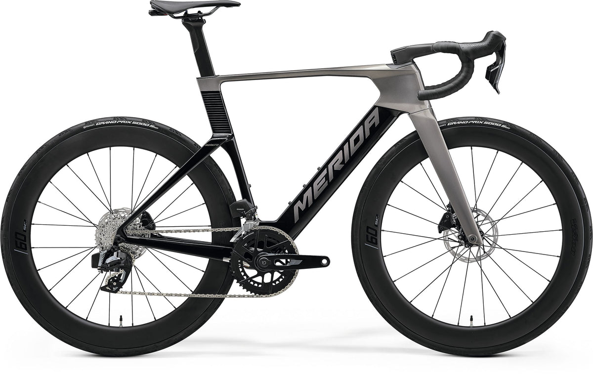 MERIDA REACTO 7000 NEW Sram ED Rival AXS E1 Power Meter RUOTE Vision SC 60 i23 Disc brake
