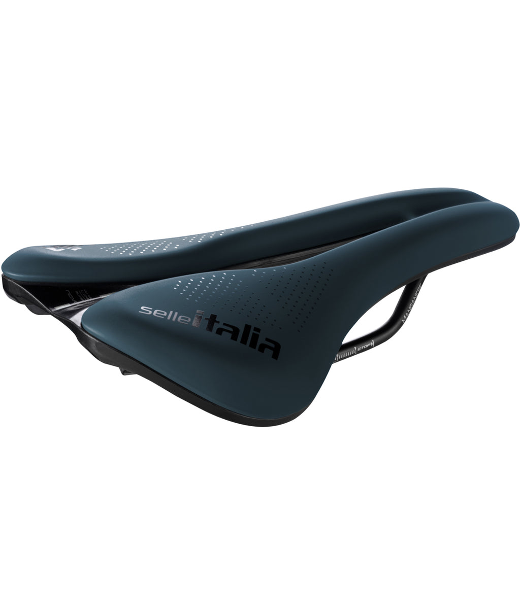 Selle Italia Novus Evo Boost Gravel TM Superflow L. telaio in manganese soft-tek blu