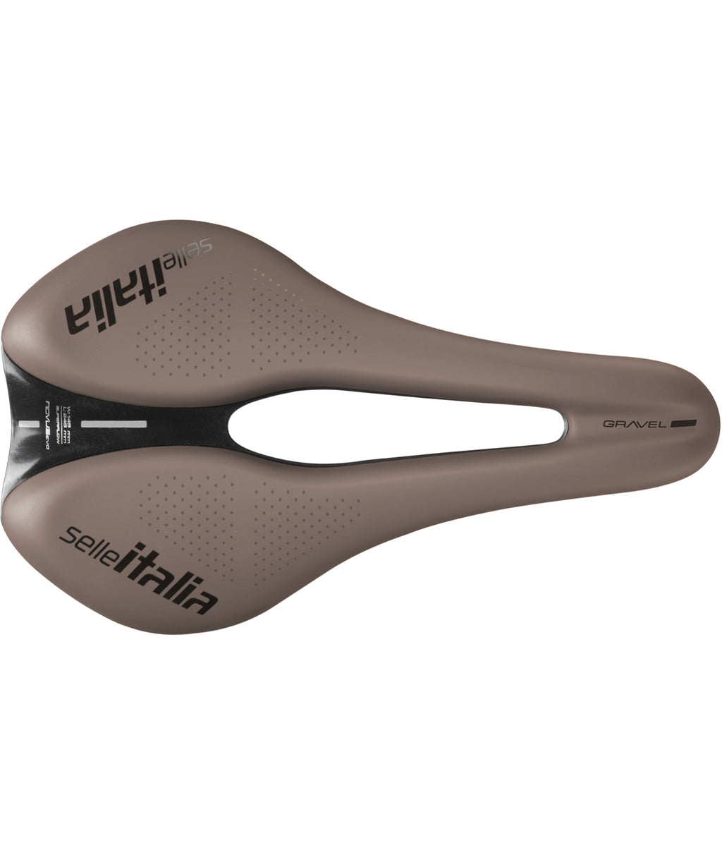 Selle Italia Novus Evo Boost Gravel TM Superflow L telaio in manganese soft-tek marrone
