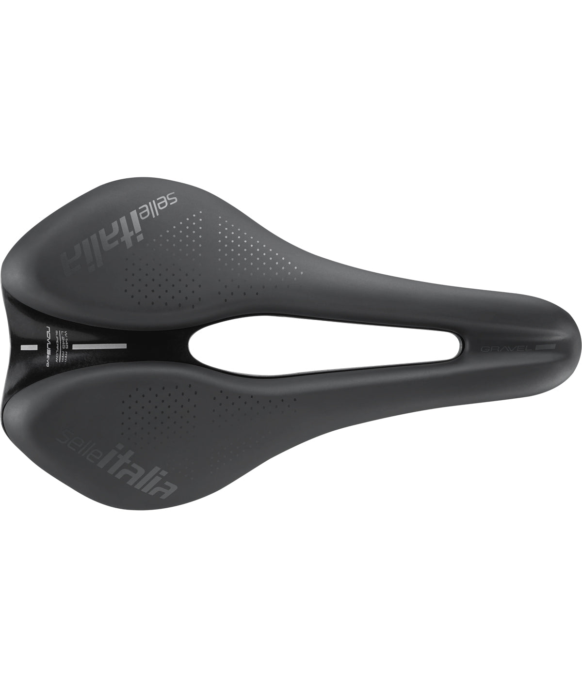 Selle Italia Novus Evo Boost SuperFlow Gravel TM L telaio in manganese Soft-Tek nera