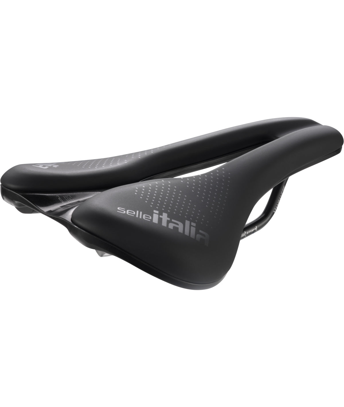 Selle Italia Novus Evo Boost SuperFlow Gravel TM L telaio in manganese Soft-Tek nera