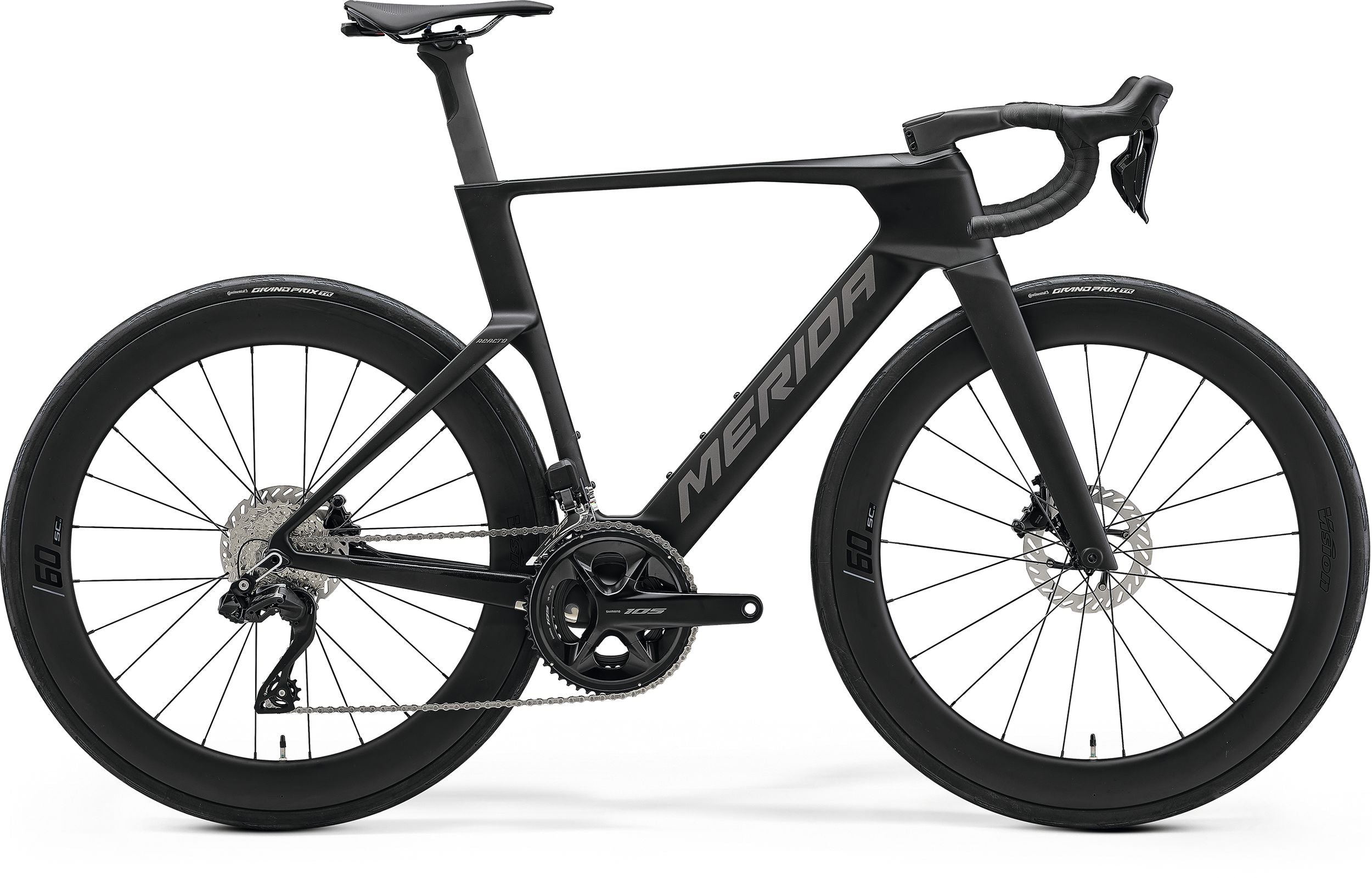 MERIDA REACTO 6000 NEW | Shimano 105 disc Di2 12s | Vision SC 60 i23 carbon