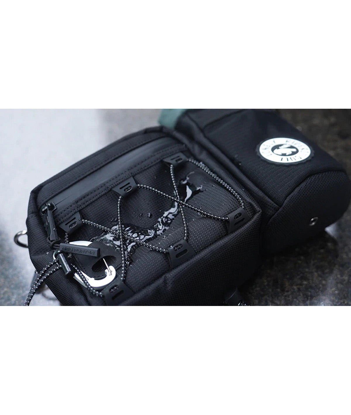 Borsello al manubrio ULAC Krosstrek (3,3 L) nero - black