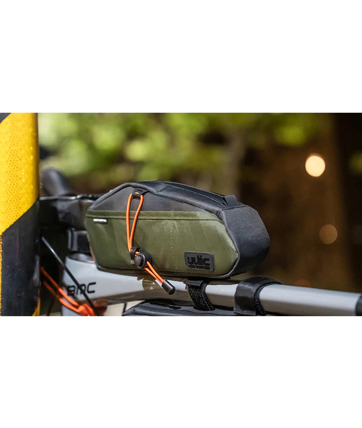 Borsello tubo orizzontale (sopra) ulac Trekking GT PRO Bolt-On (1,5 L) verde oliva - moss