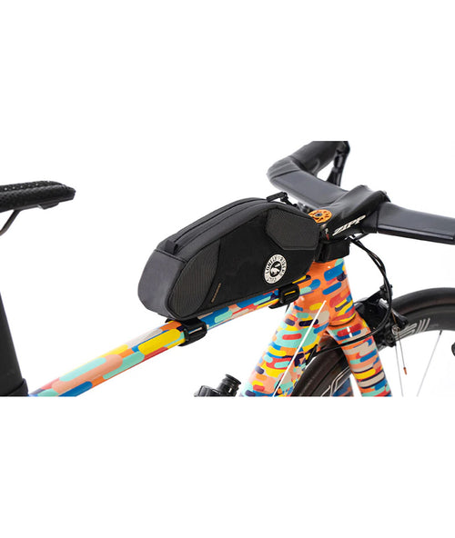 Borsello tubo orizzontale (sopra) ulac Trekking GT PRO Bolt-On (1,5 L) nero - onyx