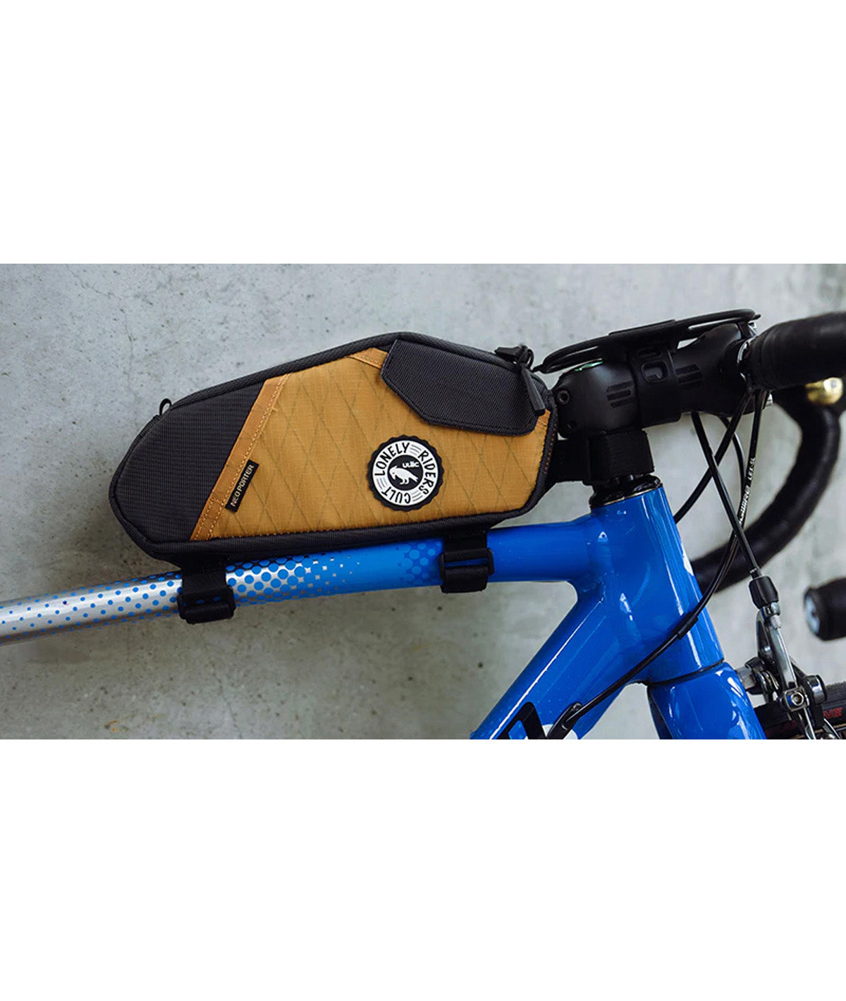 Borsello tubo orizzontale (sopra) ulac Trekking GT PRO Bolt-On (1,5 L) marrone - terrain