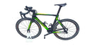 GIANT | TAGLIA M | NERA SCRITTE VERDI | SHIMANO ULTEGRA 11V | RUOTE ALLUMINIO