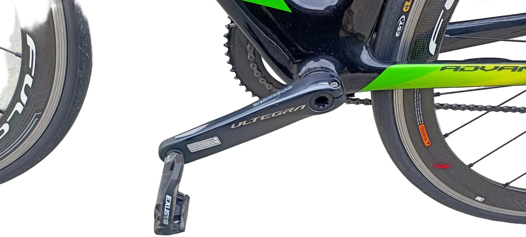 GIANT | TAGLIA M | NERA SCRITTE VERDI | SHIMANO ULTEGRA 11V | RUOTE ALLUMINIO