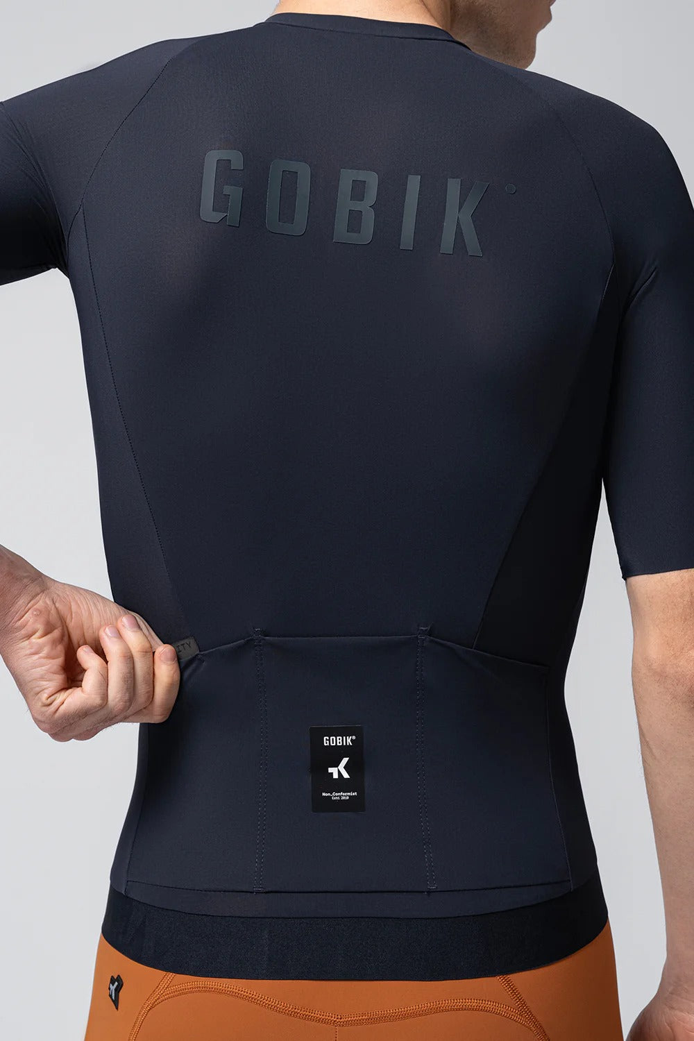 MAGLIA MANICA CORTA UNISEX GOBIK CX Solid Ultrablue