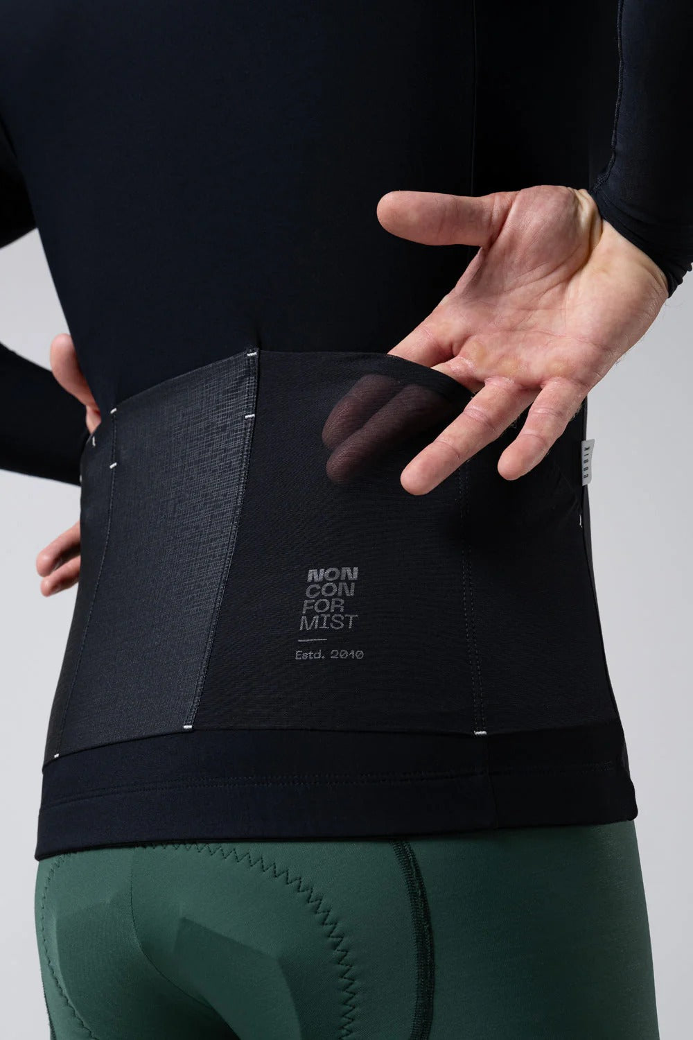 MAGLIA MANICA LUNGA GOBIK UOMO Pacer Solid 2.0 Jasper