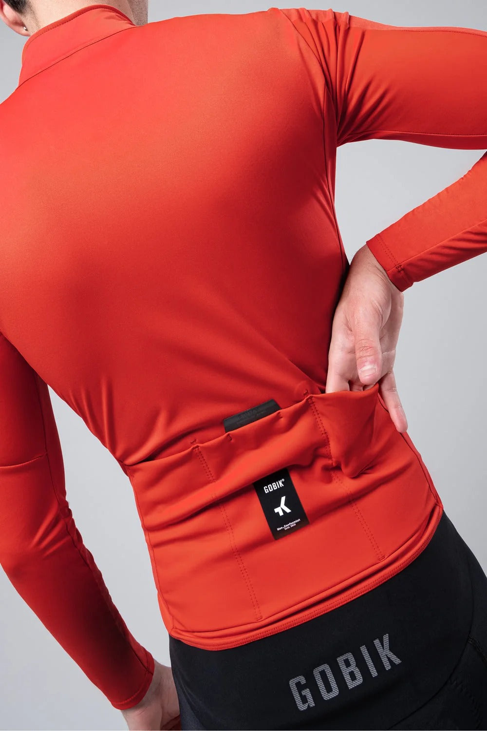 GOBIK Envy 2.0 Flame – Giacca Ciclismo Uomo Polartec