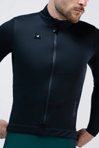 GOBIK Skimo Solid Ink Black – Giacca Ciclismo Uomo Invernale