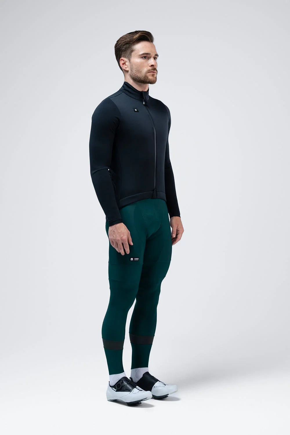 GOBIK Skimo Solid Ink Black – Giacca Ciclismo Uomo Invernale